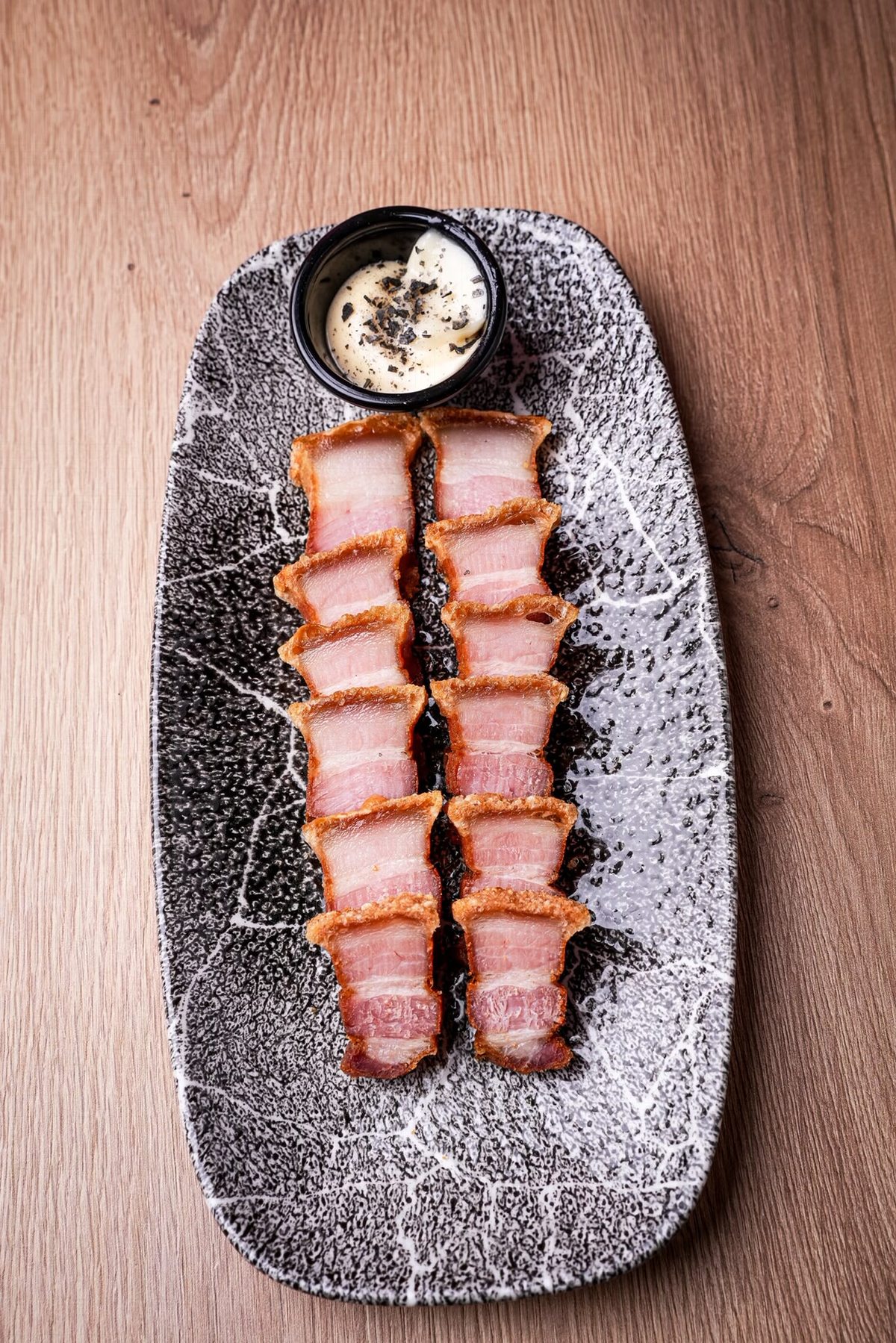 Detalle de una elaboración de la cocina del restaurante.